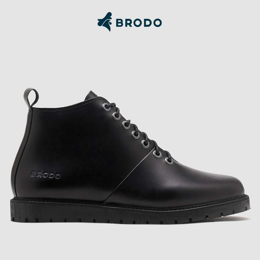 TERLARIS BRODO - Sepatu Signore Boots Full Black