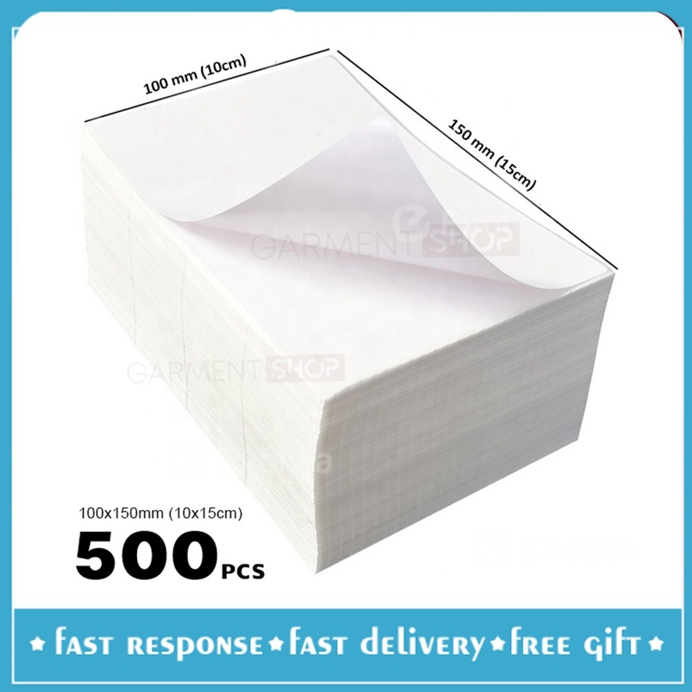 

Kertas Stiker Resi Pengiriman Barcode Label Thermal A6 Tanpa Tinta Murah 10x15cm 100 x 150 mm - Evolvia