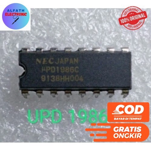 IC UPD1986C UPD 1986 C UPD1986C NEC JAPAN