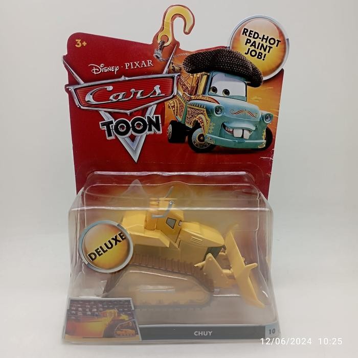 MAINAN... Disney Pixar Cars Toon Mega Size Chuy Diecast Mattel  2010