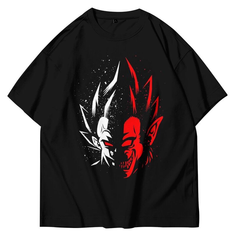 SHOCK WAVE 100% Cotton COD - Kaos Anime Vegeta / Prince of Saiyans / Final Flash / Dragon Ball Overs