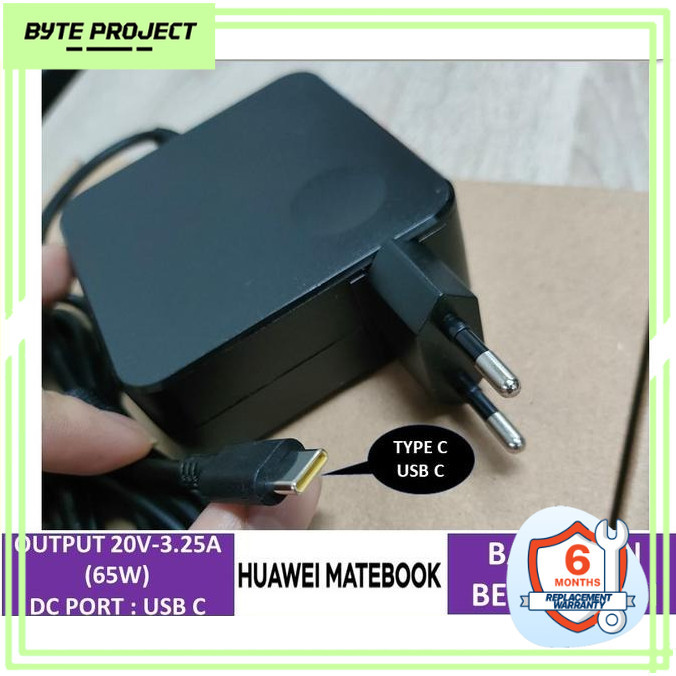 ORI Adaptor charger laptop huawei matebook d14 d15 d16 series usb c