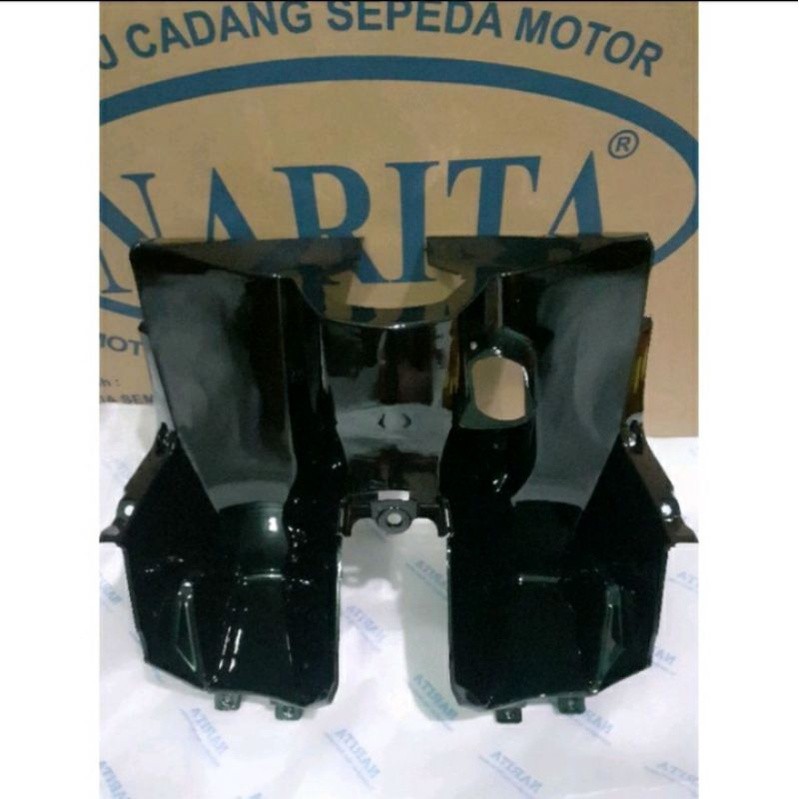 MANSAGAN  legshield tengah atas vario techno 110 cover kontak laci inner upper vario techno 110 karb