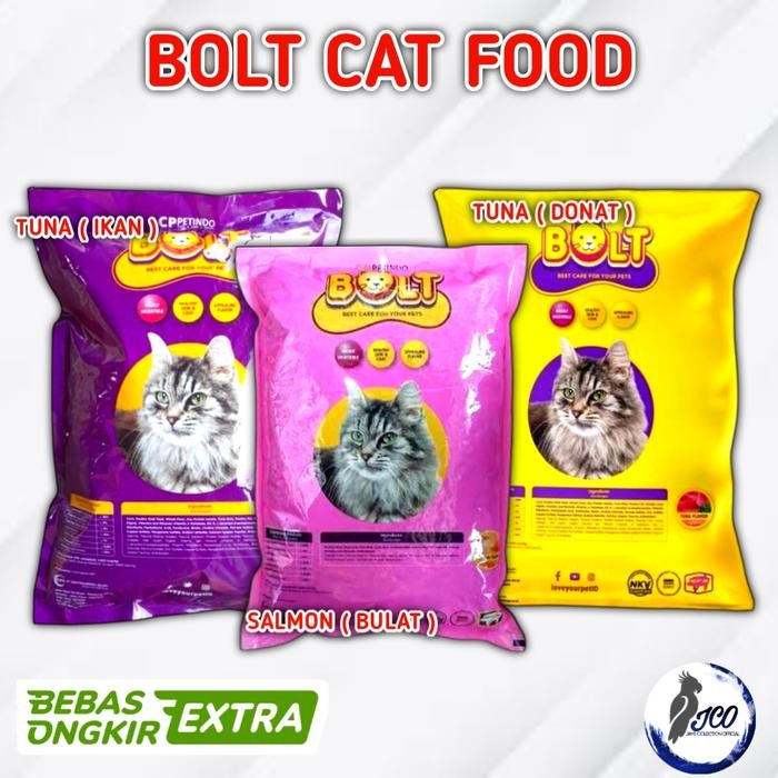BOLT CAT FOOD MAKANAN KUCING BOLT CAT DRY FOOD