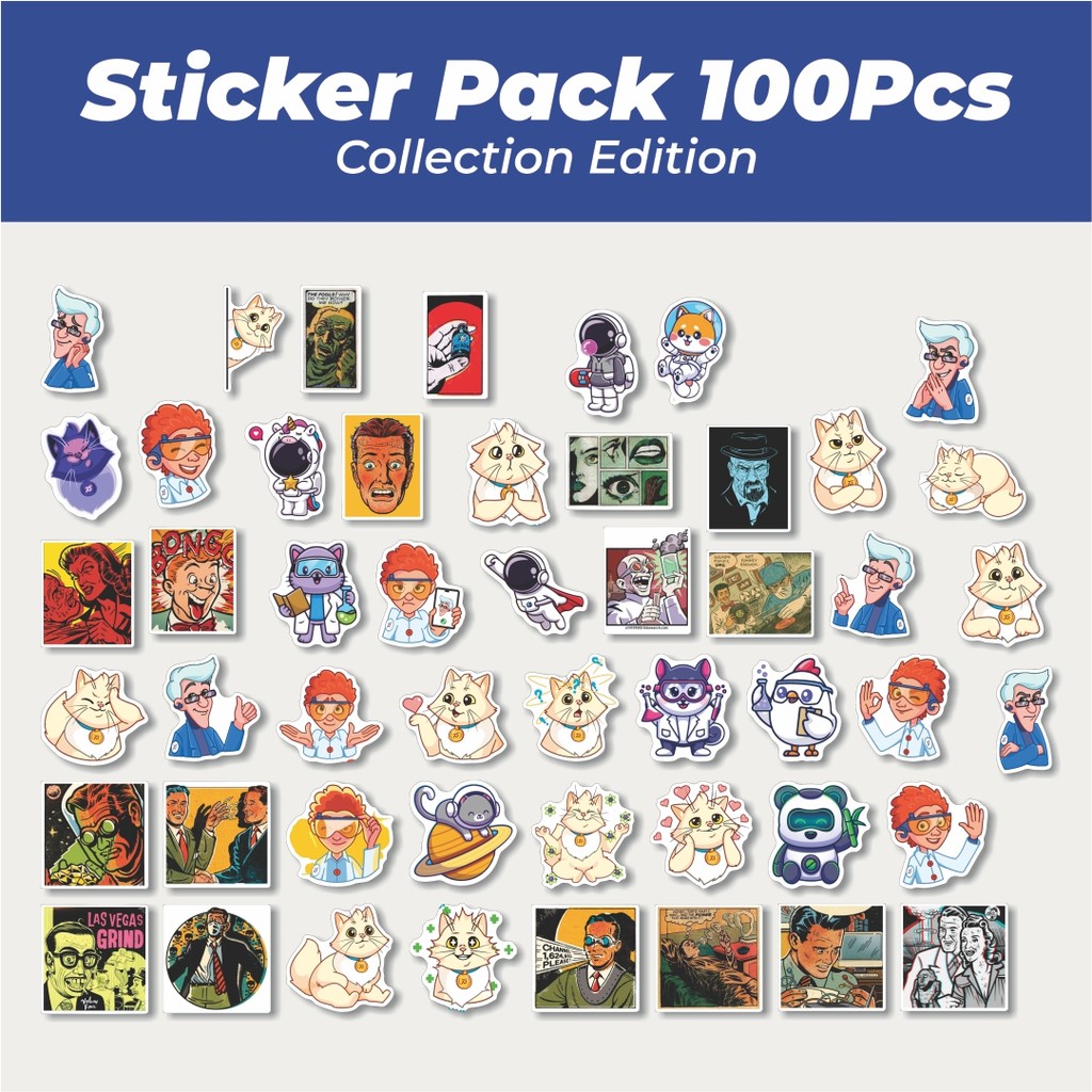 

Hot Stiker Vk Atomic Team Lucu Anti Air Stikers Berperekat Waterproof Sticker Decal Buat Motor Helm Buku Journal Koper Casing HP Laptop Botol Minum