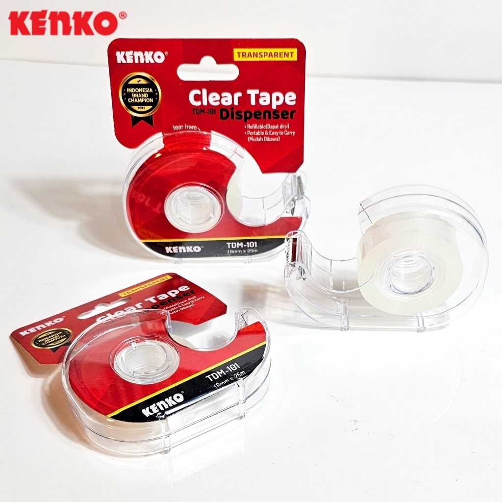GG Dispenser Tape Mini + Selotip Kenko TDM-101 / Tempat Selotip / Tempat Isolasi