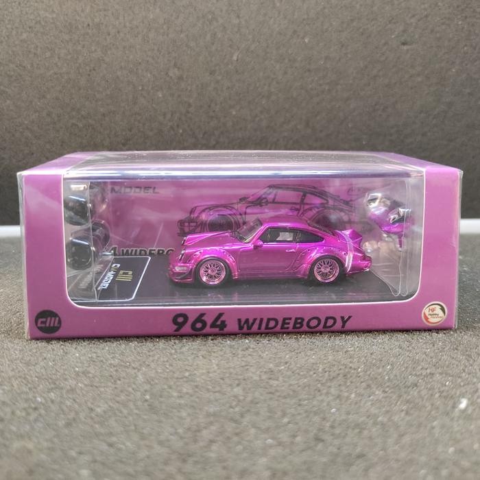 CM Model Porsche RWB 964 Metallic Purple (Indonesia Exclusive)