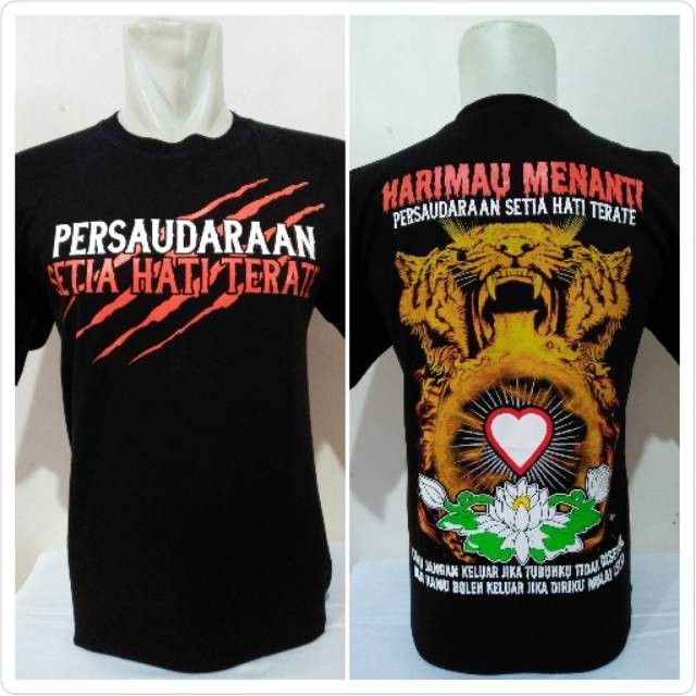 (COD) Kaos SETIA HATI TERATE  sablon distro premium