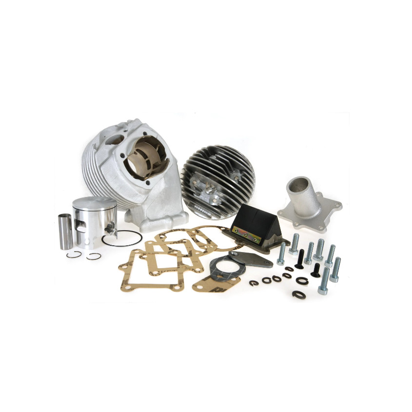 BLOK RACING VESPA MESIN QUATTRINI 144 CC M1L + INTAKE VESPA PTS