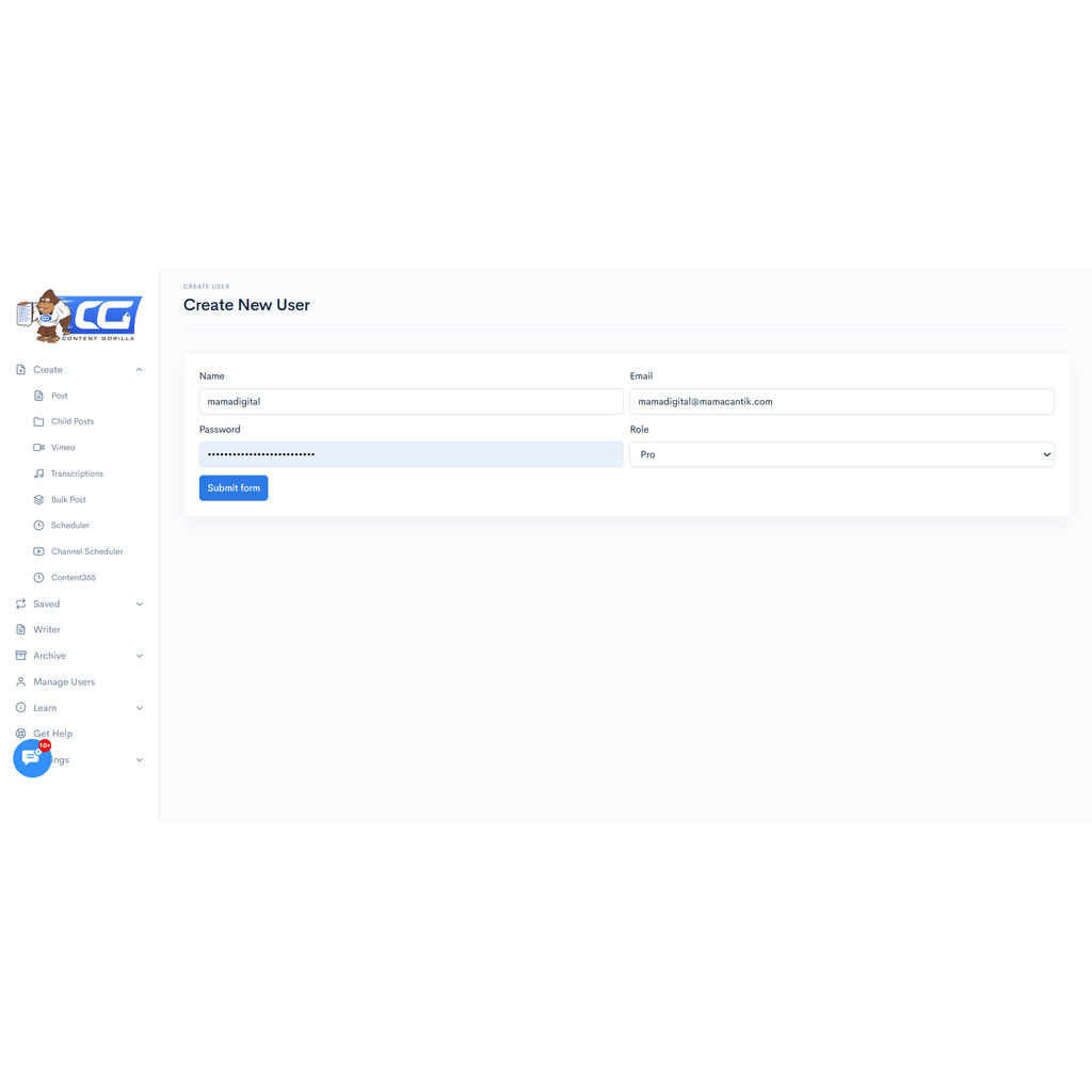 CONTENT GORILLA AI PRO 2026 SOFTWARE GENERATE ARTIKEL dan YOUTUBE AUTOMATIS UNLIMITED