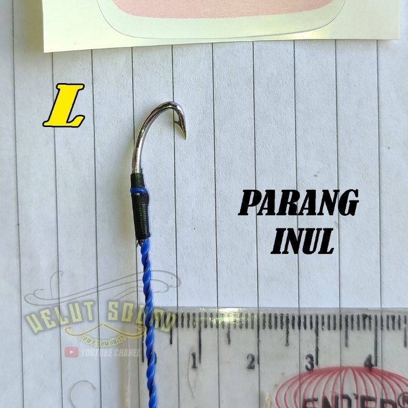 | ORIGINAL Pancing Belut WELUT SQUAD Model PAR4NG INUL Siap Pakai Ej-
