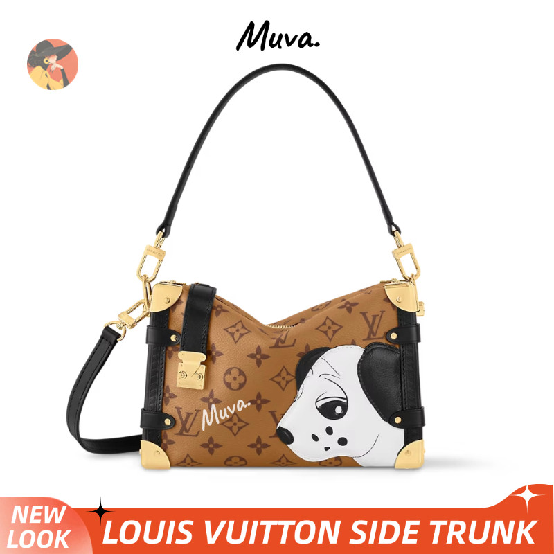 Tas wanita LOUIS VUITTON LV SIDE TRUNK MEDIUM BAG