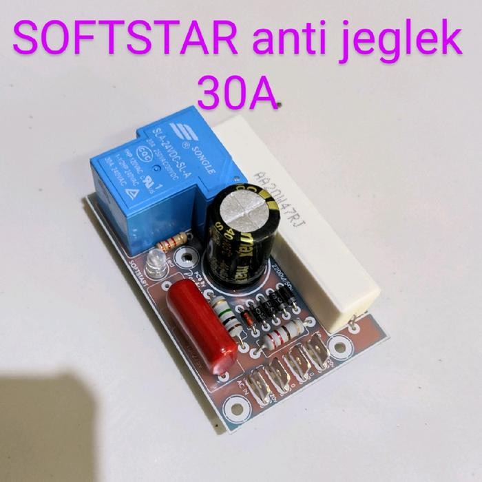 SOFSTAR anti jeglek 30A fiber fr4 kondisi terbaik