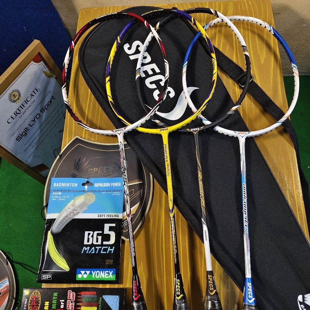 Raket Badminton SPECS ORIGINAL HNY ADA DI LYD15