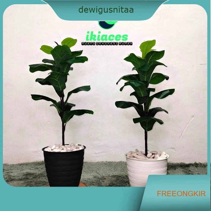POHON HIAS PLASTIK POHON KETAPANG ARTIFISIAL BUNGA HIAS DAUN DEKORASI DAUN JUMBO PLASTIK MURAH