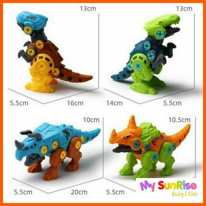 DIY Dinosaurus Puzzle Fancy / DIY PUZZLE Dinosaurus / Dino Figure