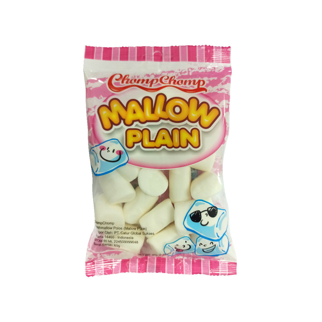 CHOMP CHOMP MALLOW PLAIN 60/50g