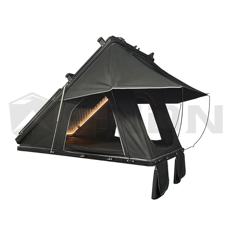 SNDN 4x4 Factory Supply Roof Top Tent Aluminum Hard Shell Triangle Clamshell Car Rooftop Tent Austra