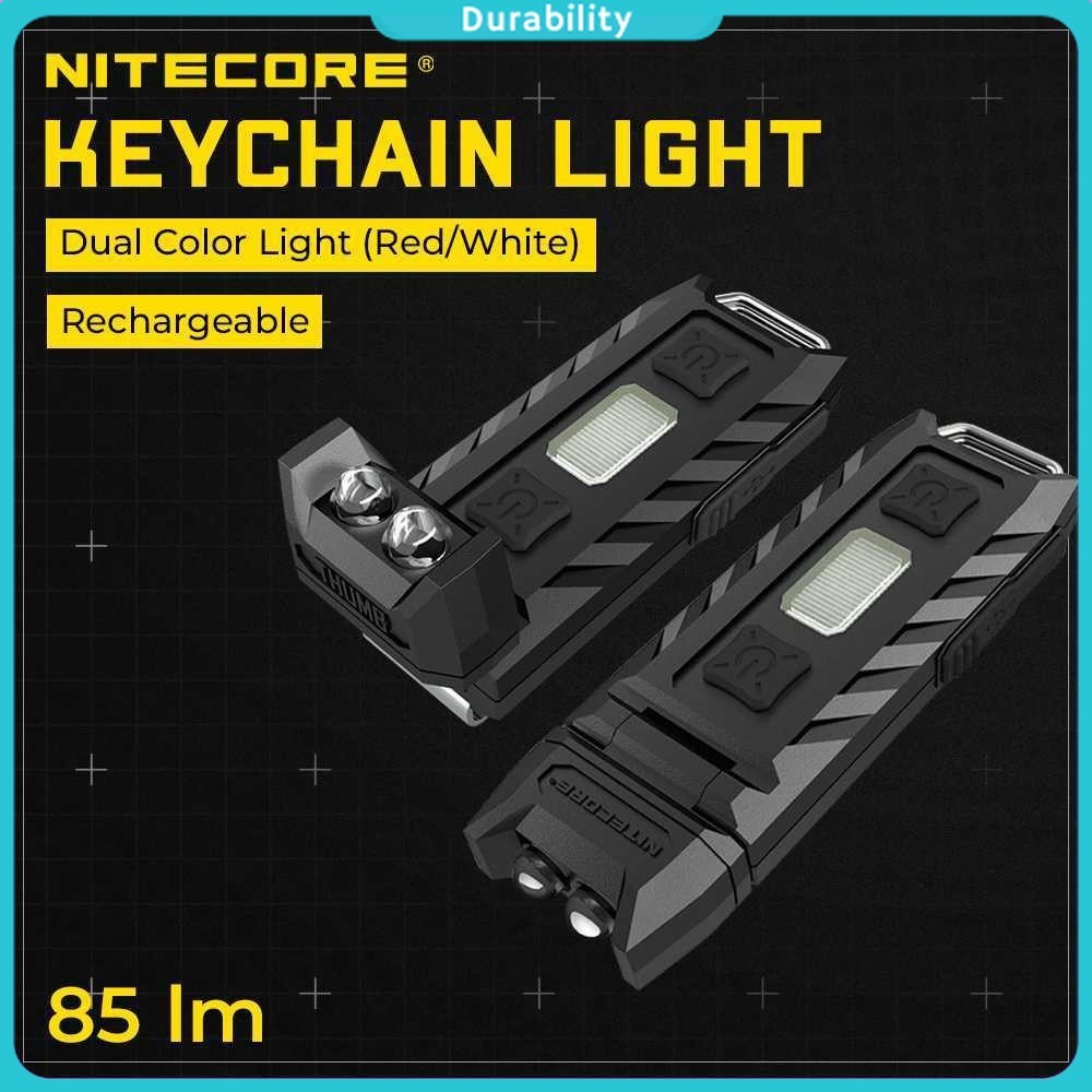 NITECORE Dual Color LED USB Rechargeable Keychain Light - THUMB