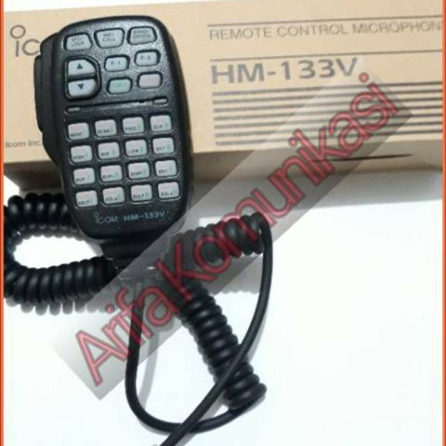 EXTRAMIC RADIO RIG ICOM 2300H ICOM 2100 / MIC ICOM HM133V MURAH - HM-133V MIC ICOM IC 2300H IC 2200