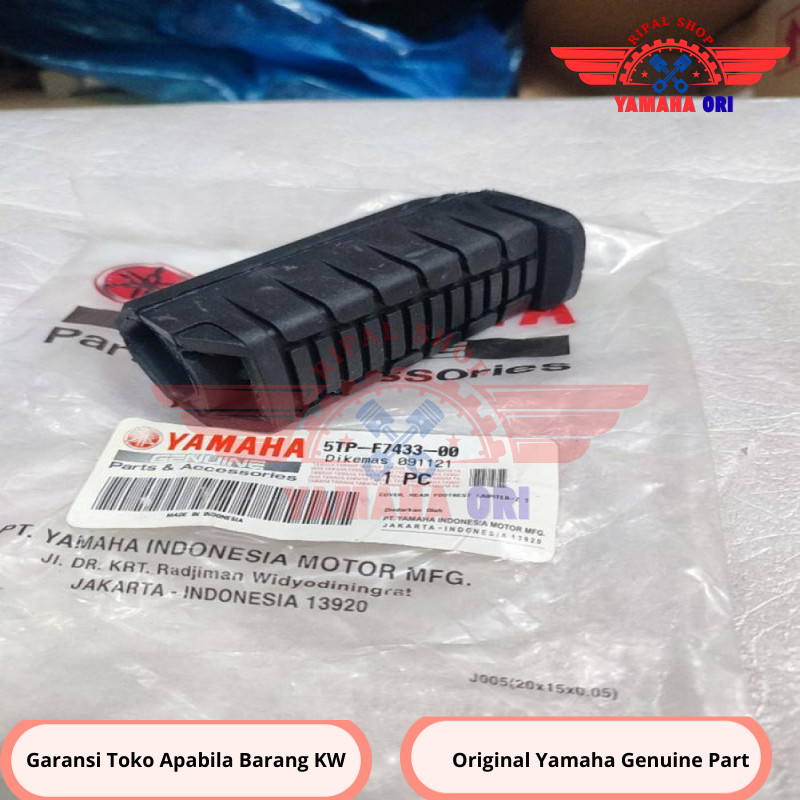 Karet Pijakan Footstep Belakang Mio Sporty Lama 2006-2007 5tp-f7433-00