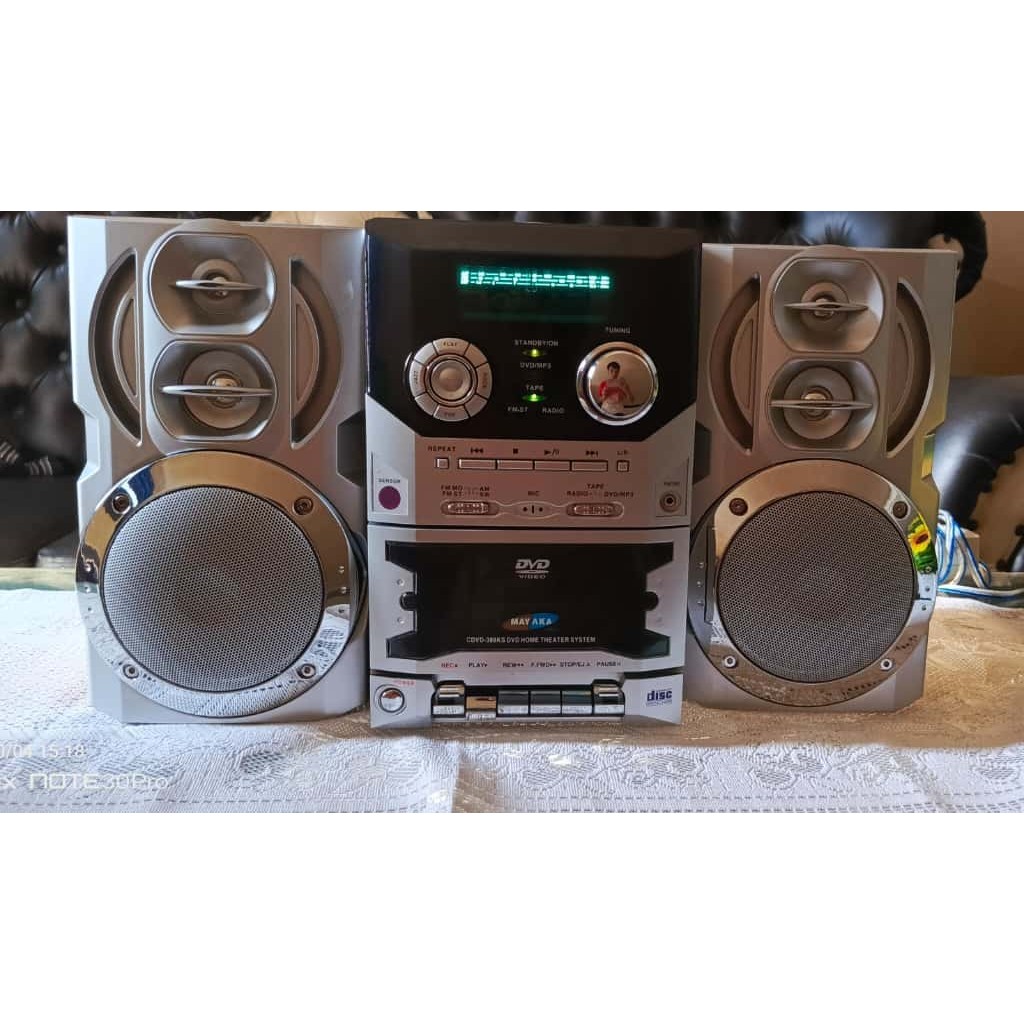 MINI COMPO TAPE RADIO VCD BARU / MINI COMPO JUMBO SPEAKER TERPISAH