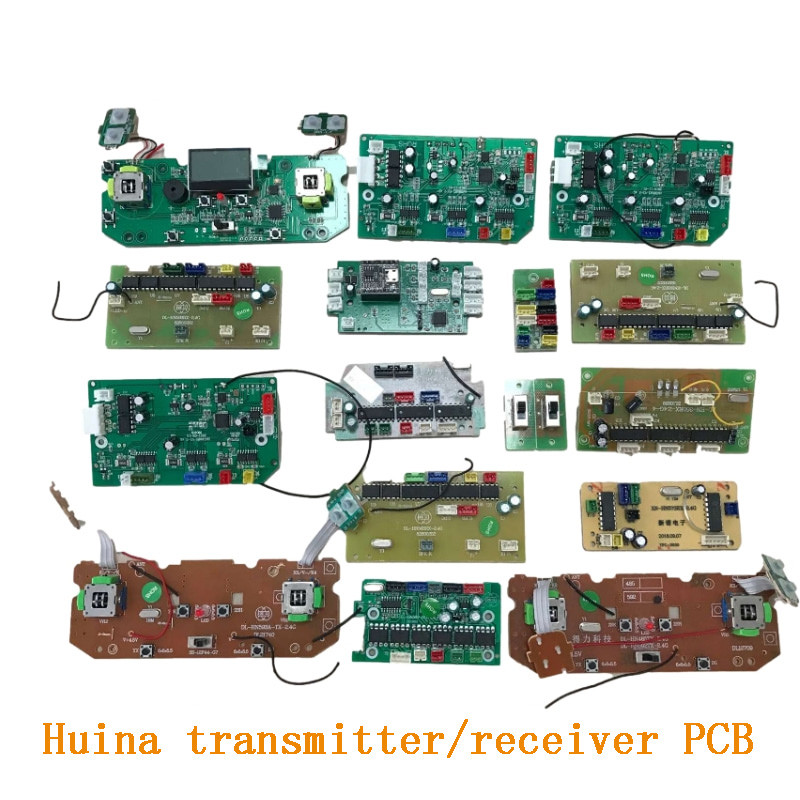 Huina 550/593/592/573/583/580/594/1569 RC Toy Excavator Transmitter Board Receiver Remote Controller