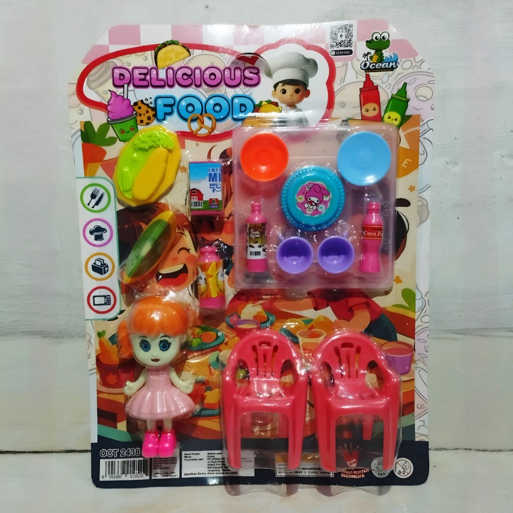 Mainan Anak Masakan Delicious Food