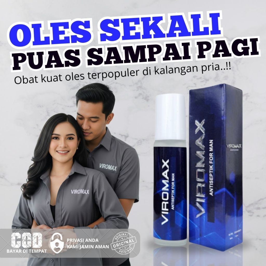 OBAT KUAT OLES VIROMAX PRIA TAHAN LAMA PENAMBAH STAMINA PRIA TERBAIK BPOM paling ampuh