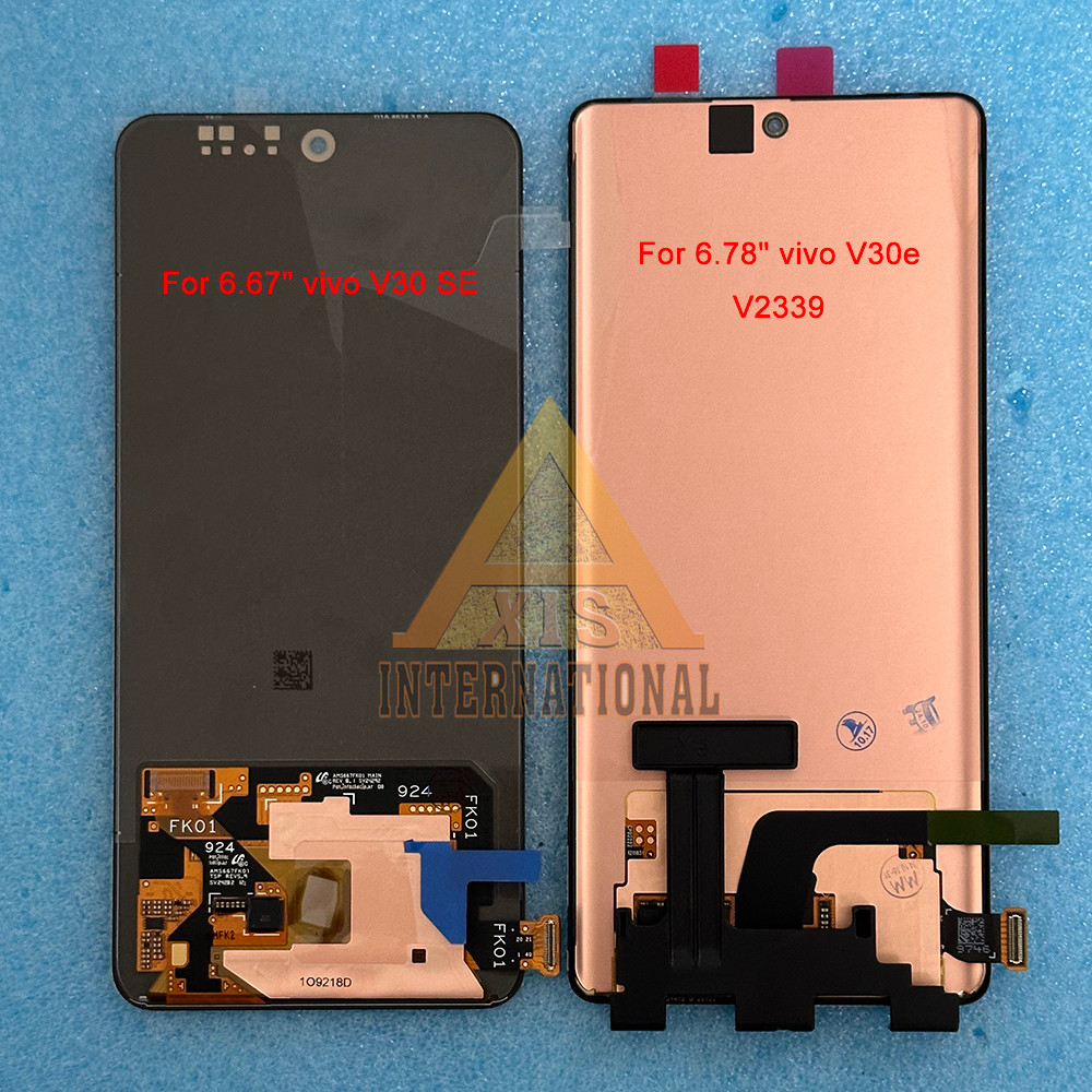 Original AMOLED For Vivo V30 V2318 LCD V30E V2339 V30 Pro splay V30 SE Screen For Vivo V29 5G V2250 