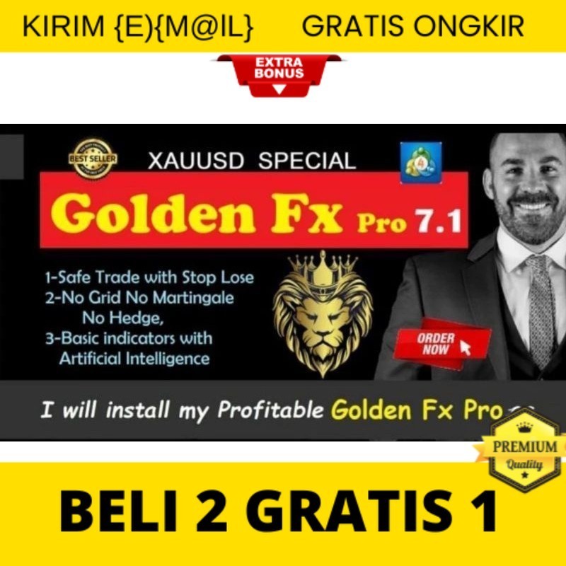 Forex Robot Golden FX Pro 7.1 ( Scalping Single Entry )