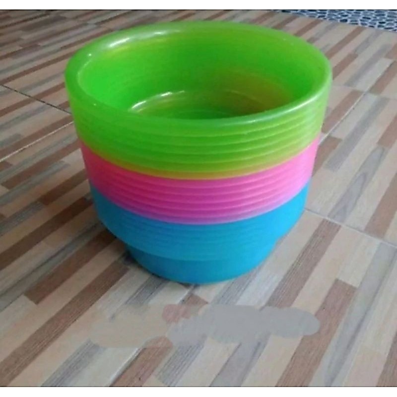 baskom plastik transparan KMP/ besek/ baskom serbaguna