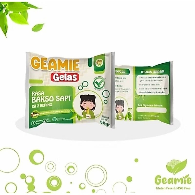 MIE GELAS JUMBO RASA BAKSO SAPI ISI 2 KEPING GLUTEN FREE MSG FREE