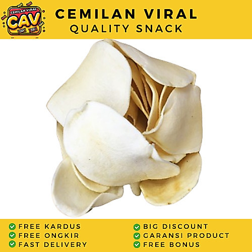 CAV KERIPIK GADUNG 500gr Matang Sehat Keripik Gadung Matang Keripik Gadung Madura Keripik Gadung