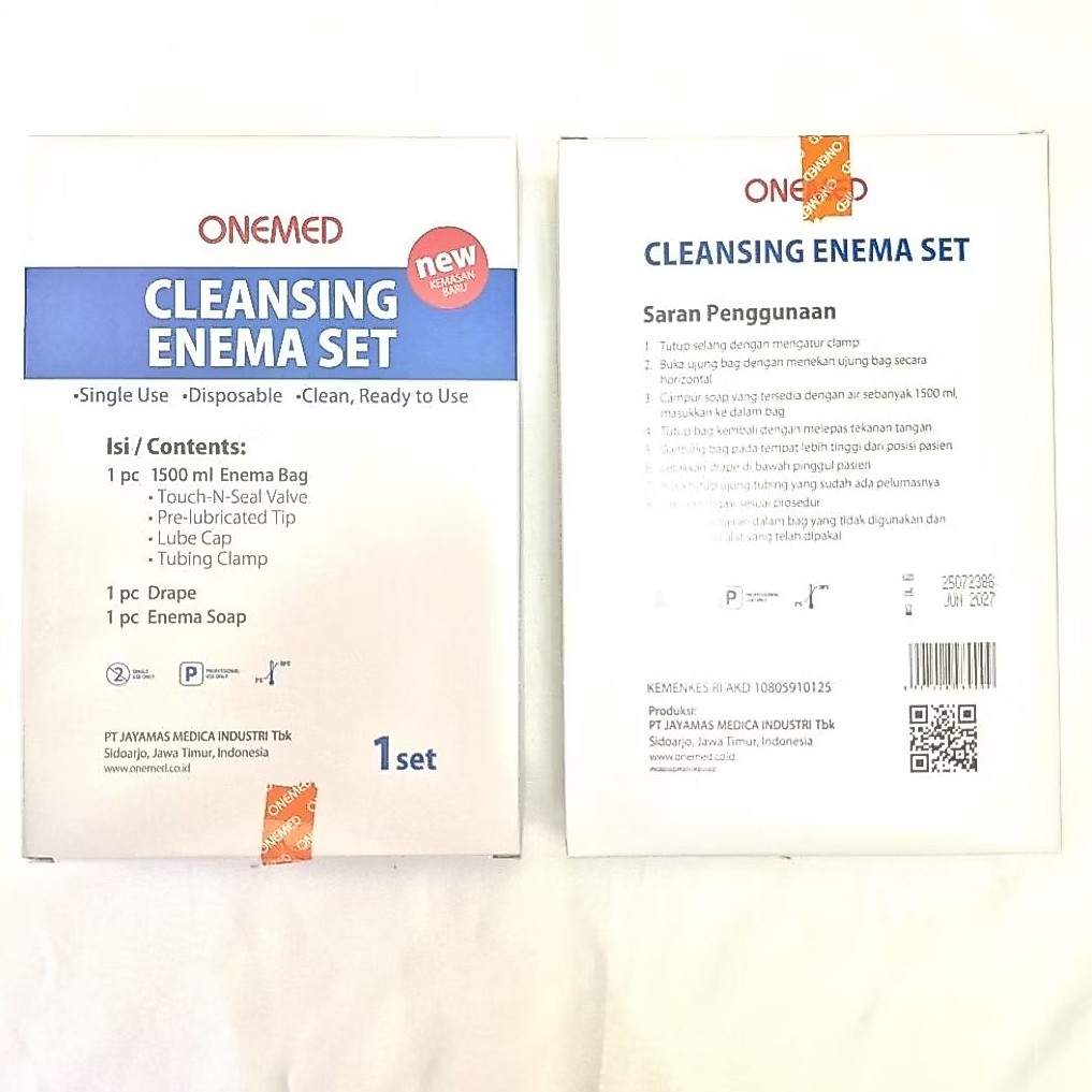 Cleansing Enema Set Onemed Cleaning Enema Set