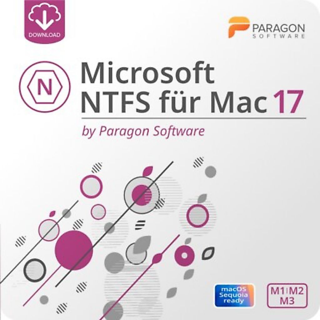 Paragon NTFS for MAC 17 - Sequoia Sonoma Ventura Monterey
