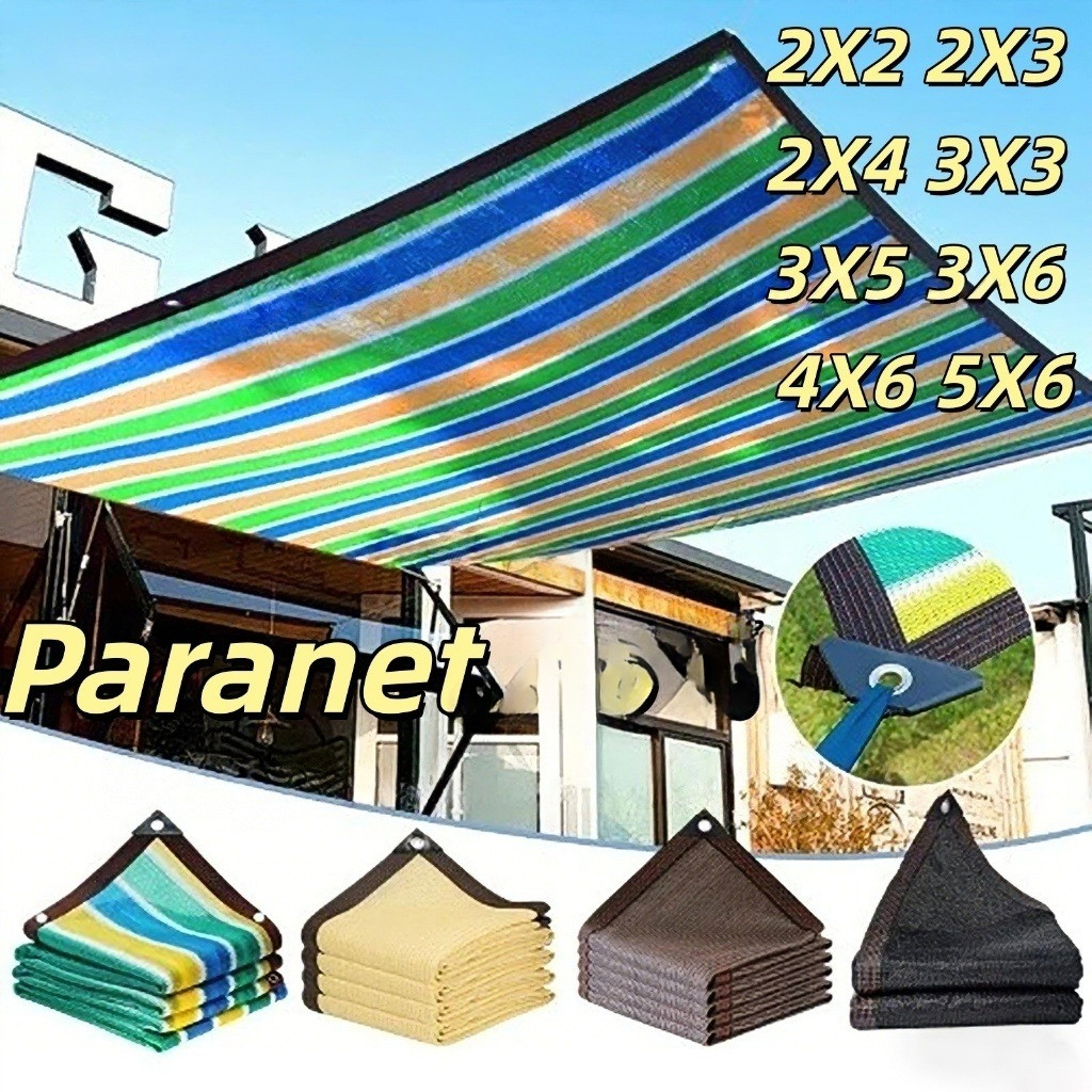 [COD] Jaring Paranet 99%/ Sunshade Net / Hitam Jaring Paranet Pelindung /Outdoor Garden SunscreenPar