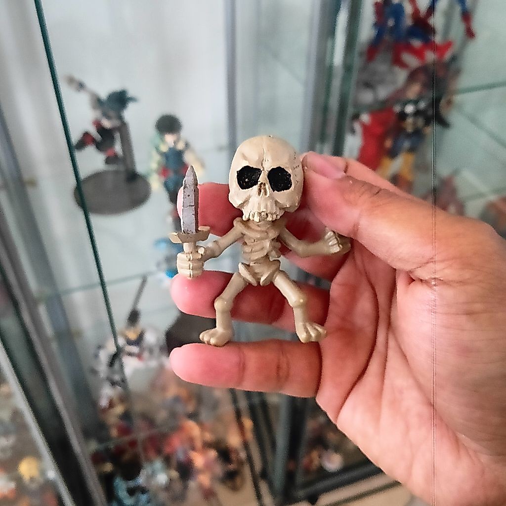 figure skeleton clash of clans cocok medieval mythic legions mainan action figure