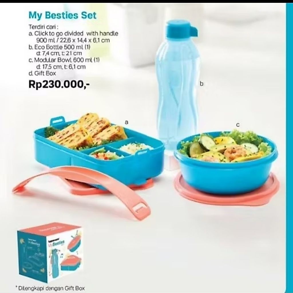 My Besties Set Tupperware