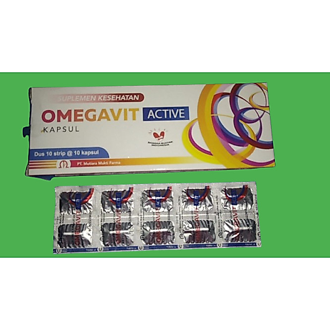 Omegavit active per box isi 10