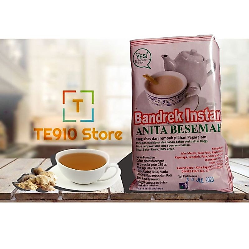 (Bisa COD) Bandrek Instan Besemah, 1 Bungkus Isi 10 Sachet