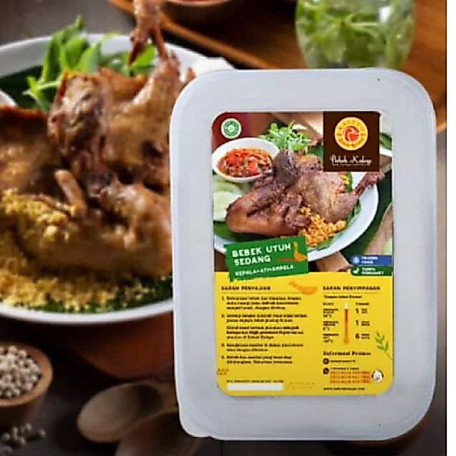 Bebek Kaleyo Utuh Sedang