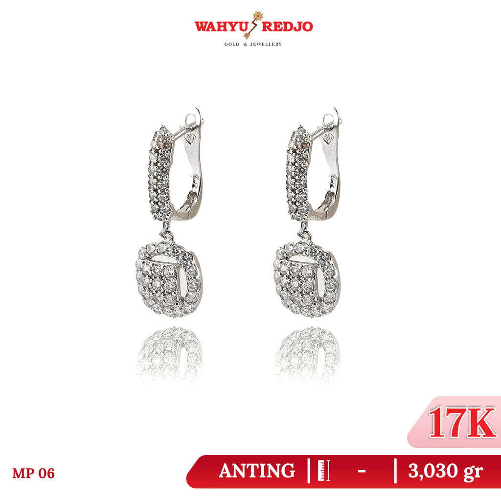 Anting Emas 17K Wahyu Redjo AN-17K 30456666  Non Pameran