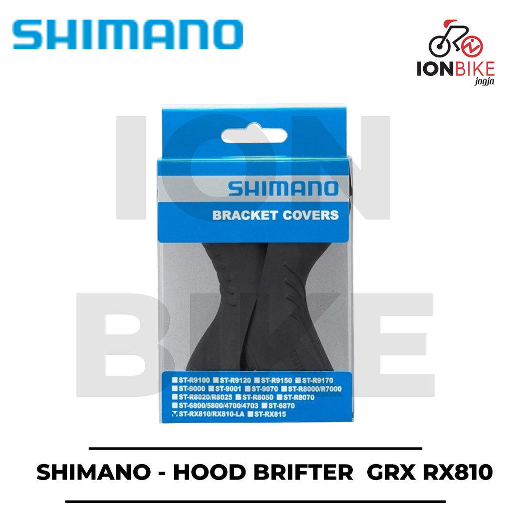 Hood Brifter SHIMANO GRX RX810 Original - Karet Bracket Cover ST-RX-810 Sepeda Balap Roadbike Gravel