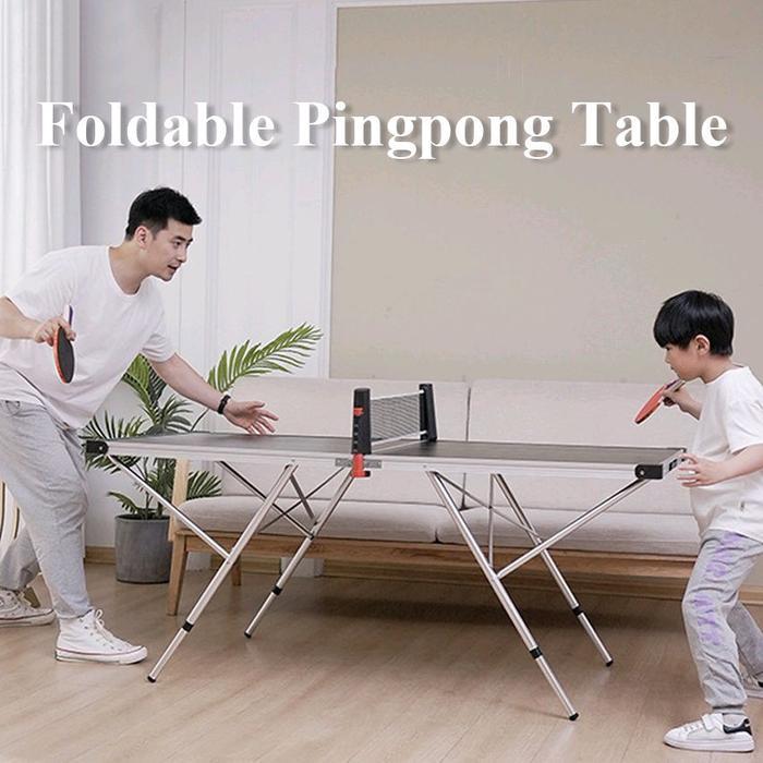 Meja Tenis Meja Untuk Digunakan Di Rumah Meja Lipat Pingpong Portable