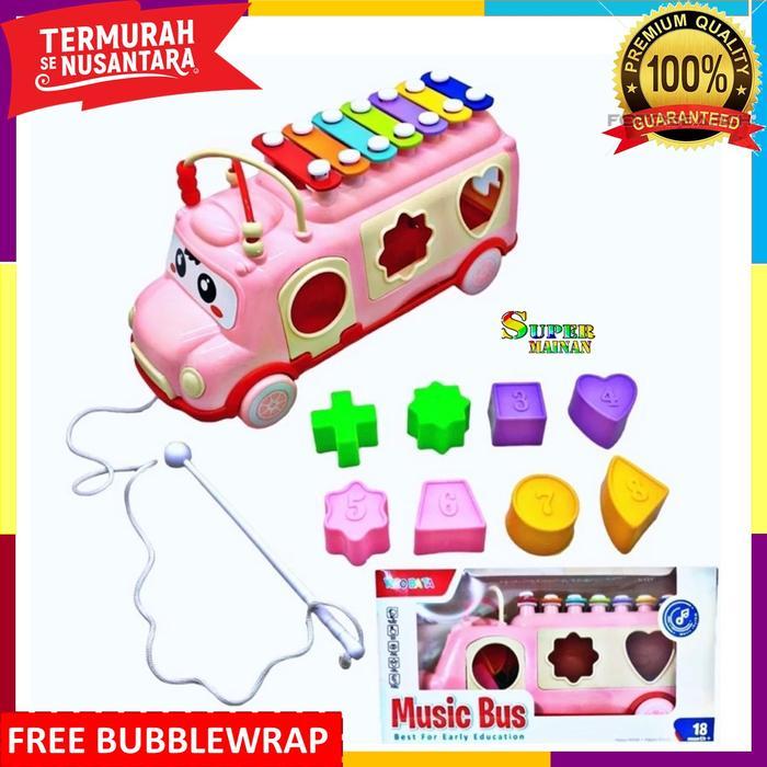 kado ulang tahun ultah anak cewek cowok laki laki perempuan 1 2 tahun - Merah Muda