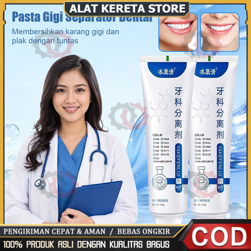 COD Odol Sehat Gusi Penguat Gigi Anti Goyang Kemasan 100 Gram