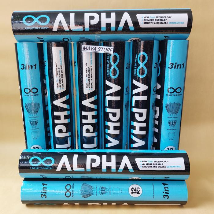 ALPHA / ALPHA SHUTTLECOCK 3IN1 / BADMINTON - 76(78)