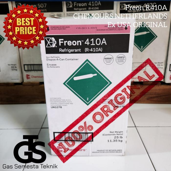 FREON R410A CHEMOURS NETHERLANDS | FREON R 410A CHEMOURS NETHERLANDS EX USA ORIGINAL