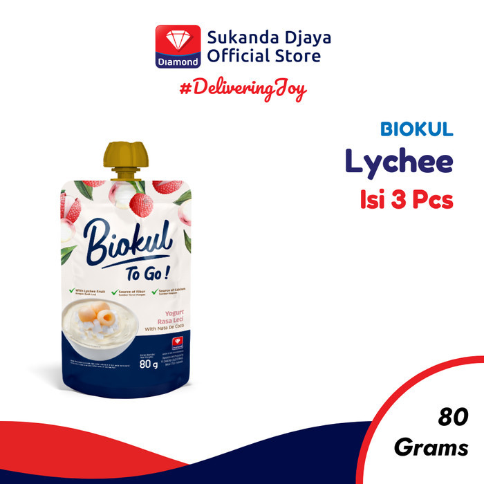 

Biokul Yogurt To Go Lychee 80 Gr [ISI 3 PCS]